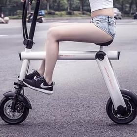 Электрический мини-велосипед Joyor Mbike M2 White