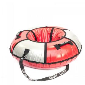 Тюбинг Snow Show  105 см красный/серебро
