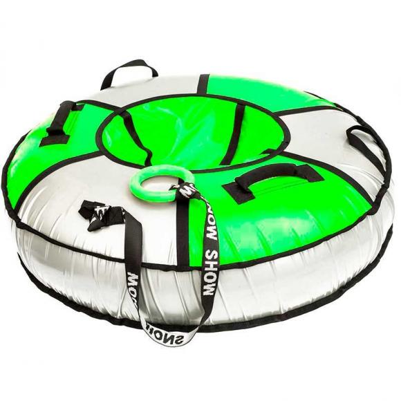 Тюбинг Snow Show Элит 120см салатовый/серебро